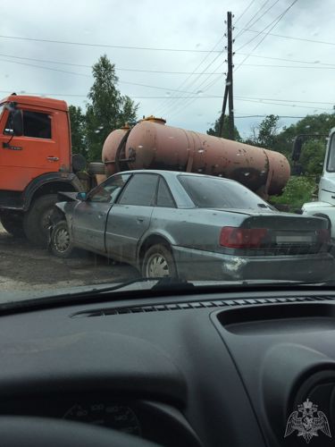 Во Владимирской области росгвардейцы задержали нетрезвого водителя, совершившего ДТП 