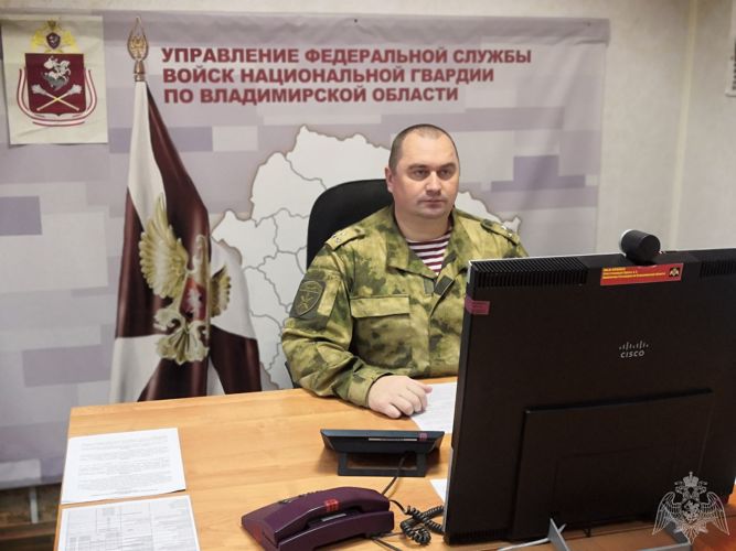 В Управлении Росгвардии по Владимирской области подвели итоги служебной деятельности уходящего года