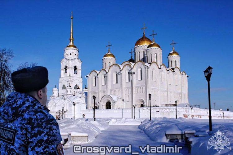 Во Владимирской области Росгвардейцы обеспечат правопорядок во время православного праздника