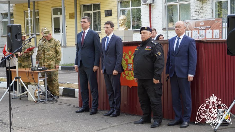 Региональное Управление Росгвардии посетил полномочный представитель Президента Игорь Щёголев
