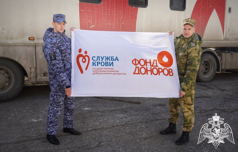 Росгвардейцы из Владимира поддержали донорскую акцию «От сердца к сердцу» (ВИДЕО)