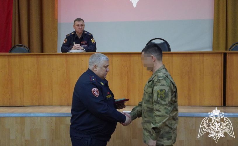 ОТЛИЧИВШИМСЯ В ХОДЕ СПЕЦОПЕРАЦИИ РОСГВАРДЕЙЦАМ ВРУЧЕНЫ ГОСНАГРАДЫ ВО ВЛАДИМИРЕ