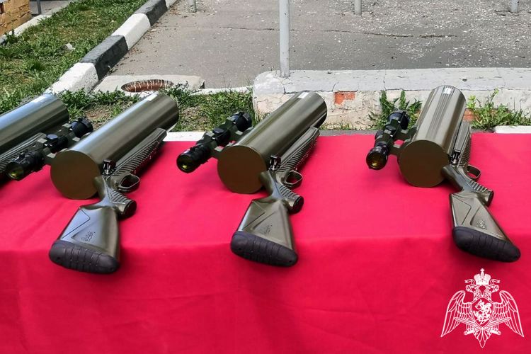 ПРОТИВОДРОНОВЫМИ РУЖЬЯМИ ПОПОЛНИЛСЯ АРСЕНАЛ РОСГВАРДЕЙЦЕВ ВО ВЛАДИМИРЕ