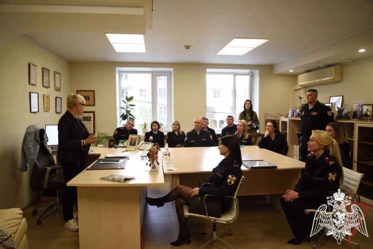Начальник пресс-службы регионального Управления Росгвардии приняла участие в учебно-методическом сборе в Воронеже