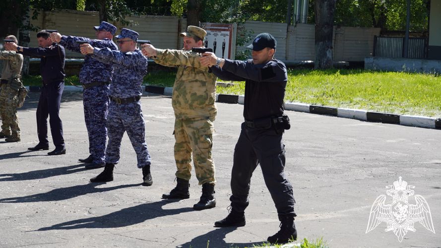 Учебно-методические сборы с офицерами регионального Управления Росгвардии  завершились во Владимире