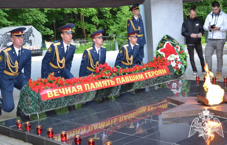 Во Владимире Росгвардейцы приняли участие во всероссийской акции «Свеча Памяти»