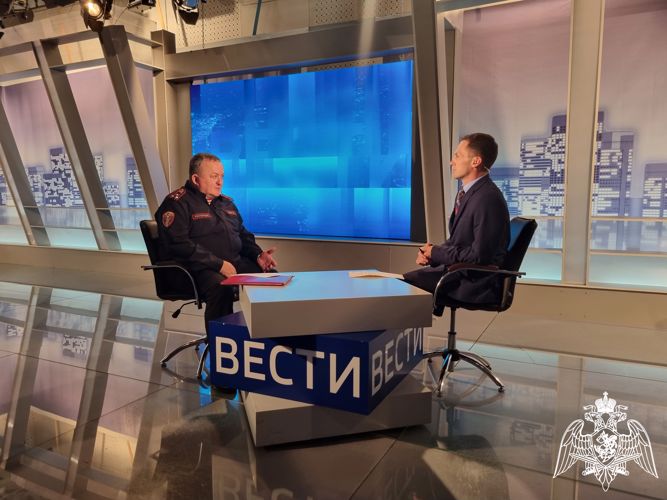 Заместитель начальника Управления Росгвардии Андрей Бодягин стал гостем телеканала «ГТРК-Владимир» (ВИДЕО)