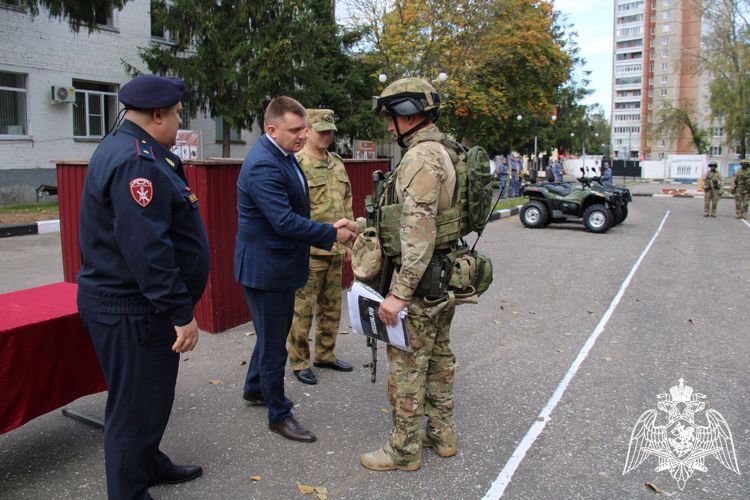 Владимирские спецподразделения Росгвардии получили новую технику