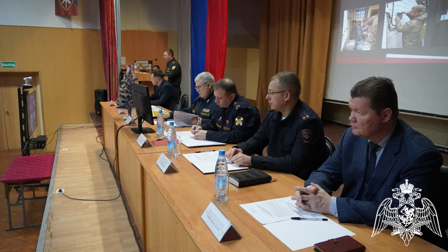 В территориальном Управлении Росгвардии подведены итоги деятельности за 2023 год