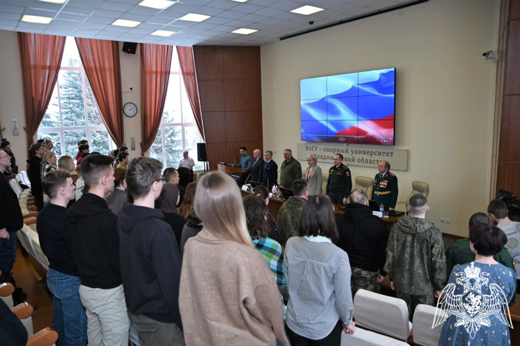 Во Владимире офицер Росгвардии выступил спикером на региональном форуме «Герои нашего времени »