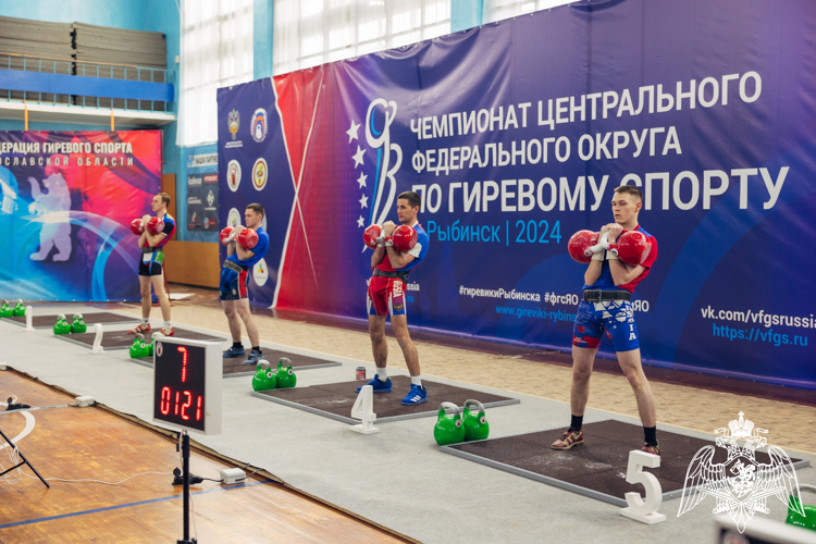 Сотрудник Росгвардии стал призером Чемпионата ЦФО по гиревому спорту