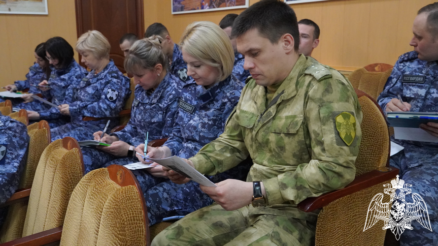 Владимирские росгвардейцы приняли участие в акции «Диктант победы»