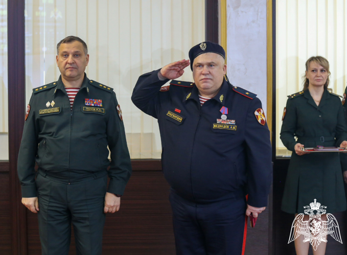 Начальник регионального Управления Росгвардии Андрей Медведев удостоен государственной награды