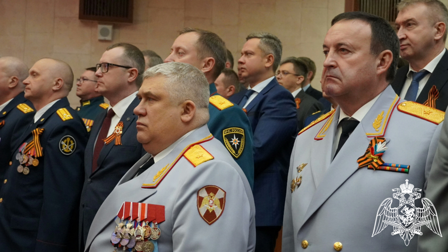Во Владимире росгвардейцы приняли участие в торжественном мероприятии, посвященном Дню Победы