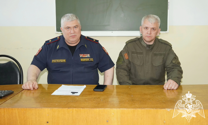 Во Владимире личному составу ОМОН представили нового командира отряда