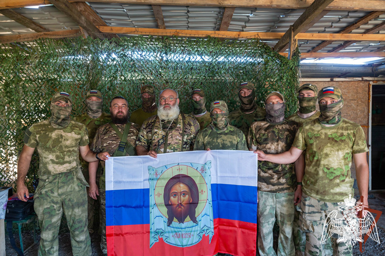 Представители русской православной церкви посетили подразделения росгвардии в зоне СВО
