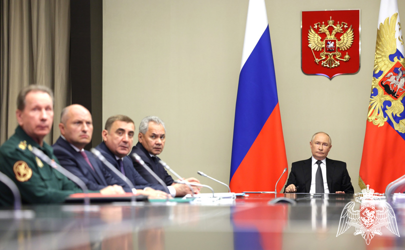Генерал армии Виктор Золотов принял участие в оперативном совещании под руководством Президента России