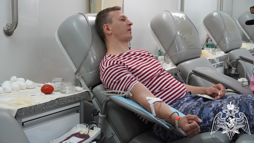 Владимирские росгвардейцы приняли участи в акции "От сердца к сердцу" 
