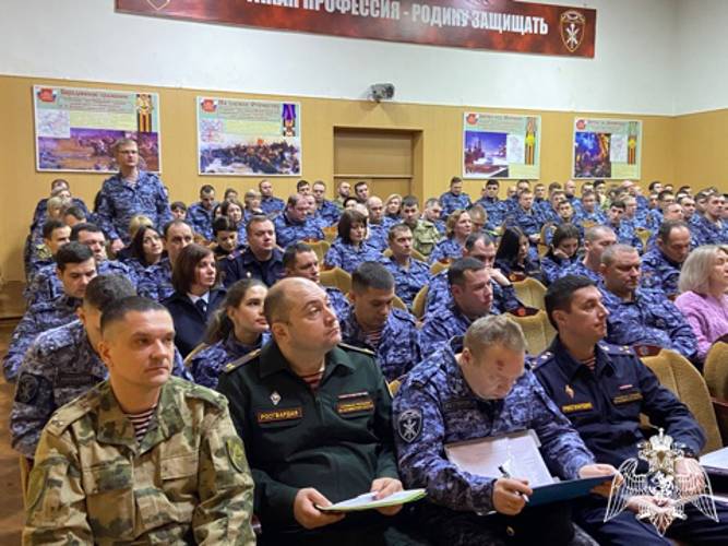 В территориальном Управлении Росгвардии начался новый период обучения