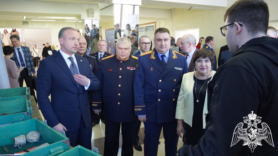 Начальник Управления Андрей Медведев принял участие в открытии проекта «Победили тогда, победим и сейчас!» 
