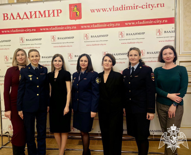 Офицер Росгвардии приняла участие в официальном приёме главы города Владимира