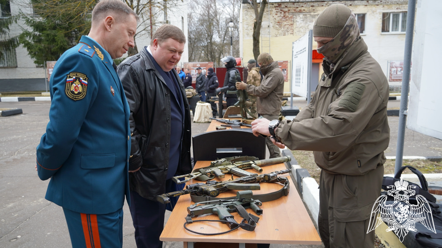 Во Владимире прошло торжественное мероприятие по случаю образования войск правопорядка