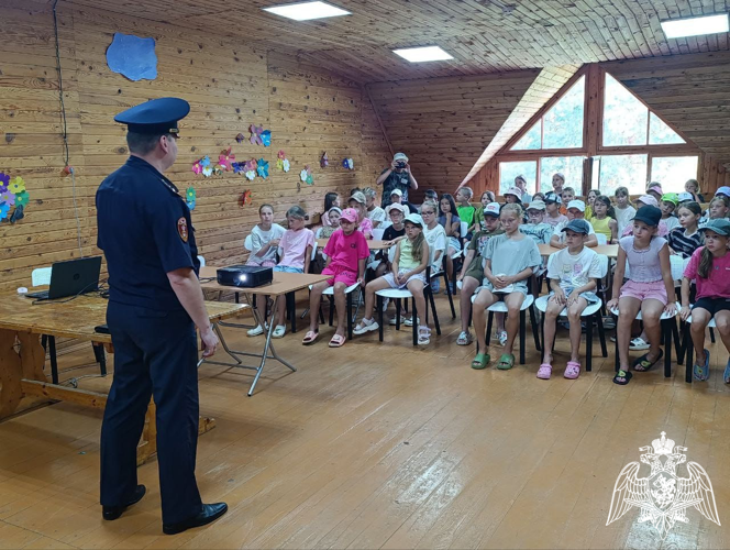 Во Владимирской области продолжается акция «Каникулы с Росгвардией»