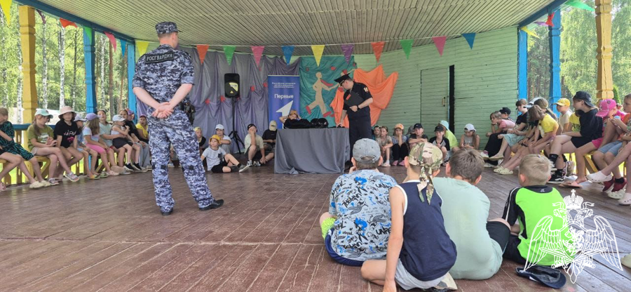 Во Владимирской области продолжается акция «Каникулы с Росгвардией»
