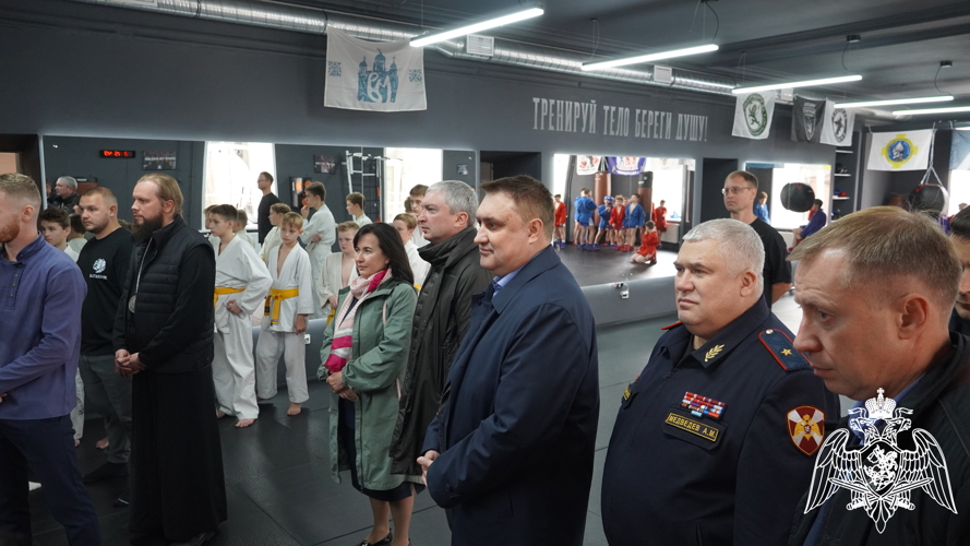 Начальник регионального Управления Росгвардии принял участие в торжественном открытии Центра русской культуры и спорта «Боголюбский»