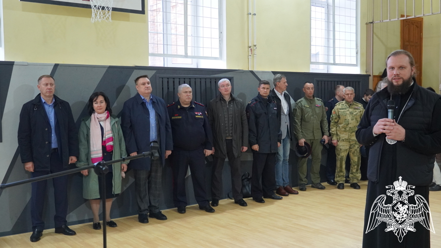 Начальник регионального Управления Росгвардии принял участие в торжественном открытии Центра русской культуры и спорта «Боголюбский»
