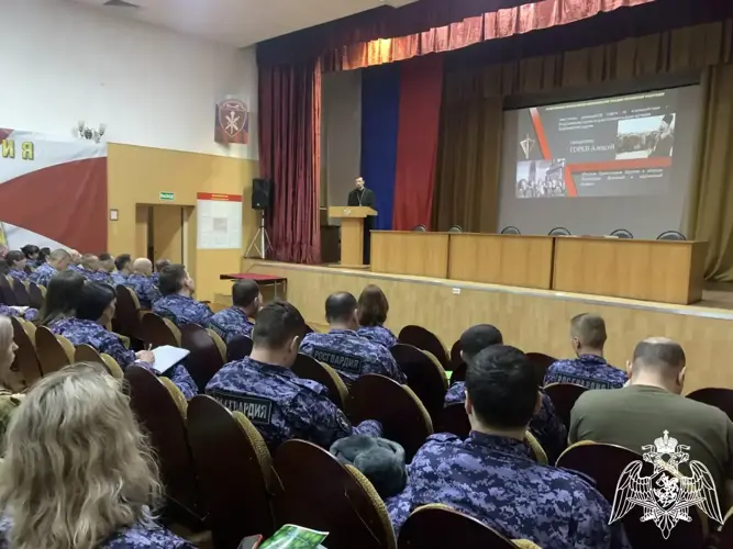 В территориальном Управлении Росгвардии прошло мероприятие, посвященное 82-й годовщине снятия блокады Ленинграда