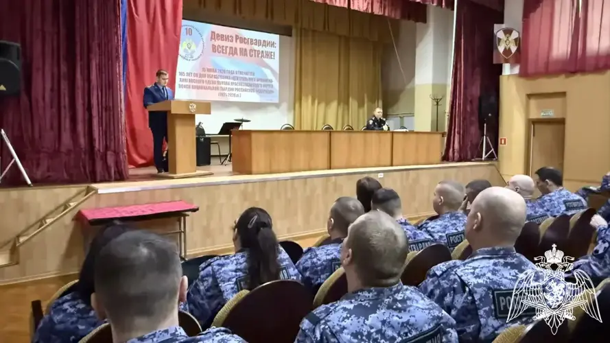 В региональном Управлении Росгвардии прошла встреча с представителем прокуратуры