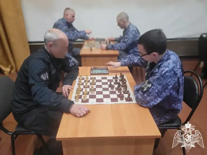 Во Владимире прошёл шахматный турнир среди сотрудников и военнослужащих Росгвардии
