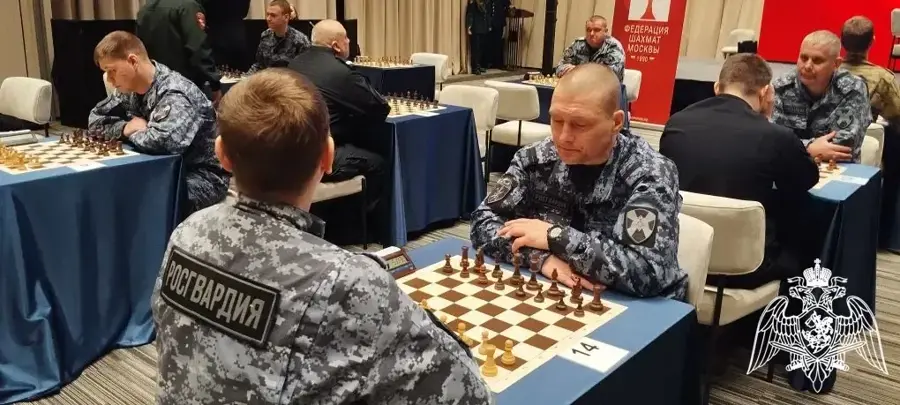 Владимирские росгвардейцы стали серебряными призерами на чемпионате Центрального округа Росгвардии по шахматам