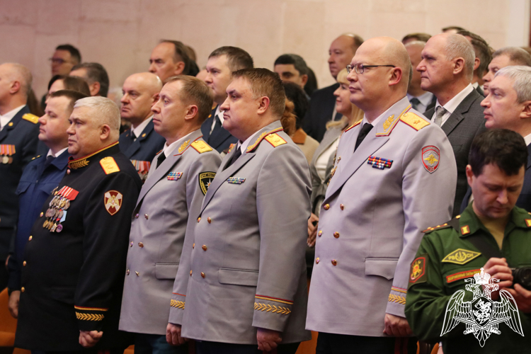 Начальник территориального Управления Росгвардии принял участие в торжественных мероприятиях, посвященных Дню защитника Отечества