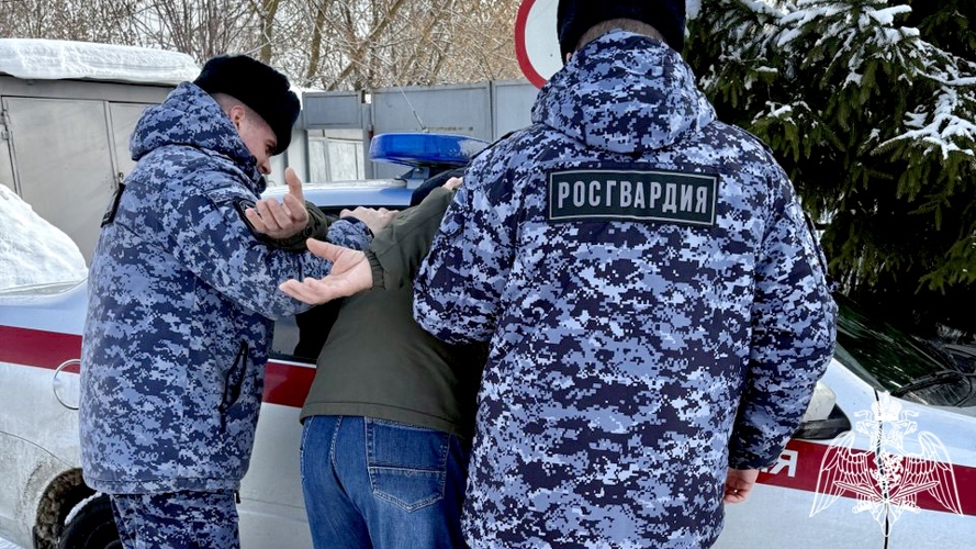 Сотрудники Росгвардии задержали нетрезвого водителя, совершившего ДТП