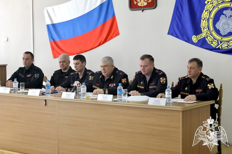 В преддверии 10-летия Росгвардии в территориальном Управлении прошел брифинг для журналистов