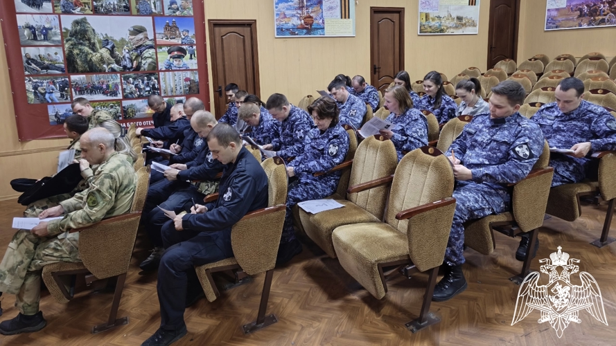 Владимирские росгвардейцы приняли участие в «Диктанте Победы»
