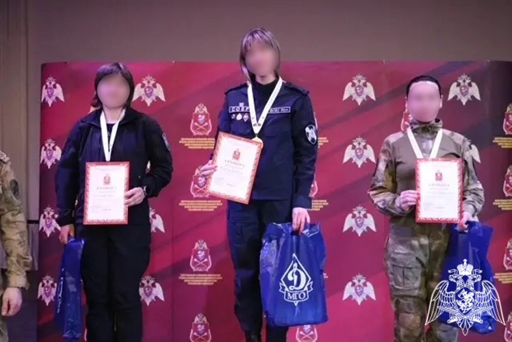 Офицер ОМОН «Невский» стала серебряным призером на чемпионате Центрального округа Росгвардии по стрельбе