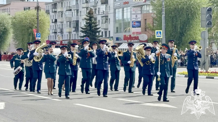 Владимирские росгвардейцы приняли участие в праздничных мероприятиях Дня Победы