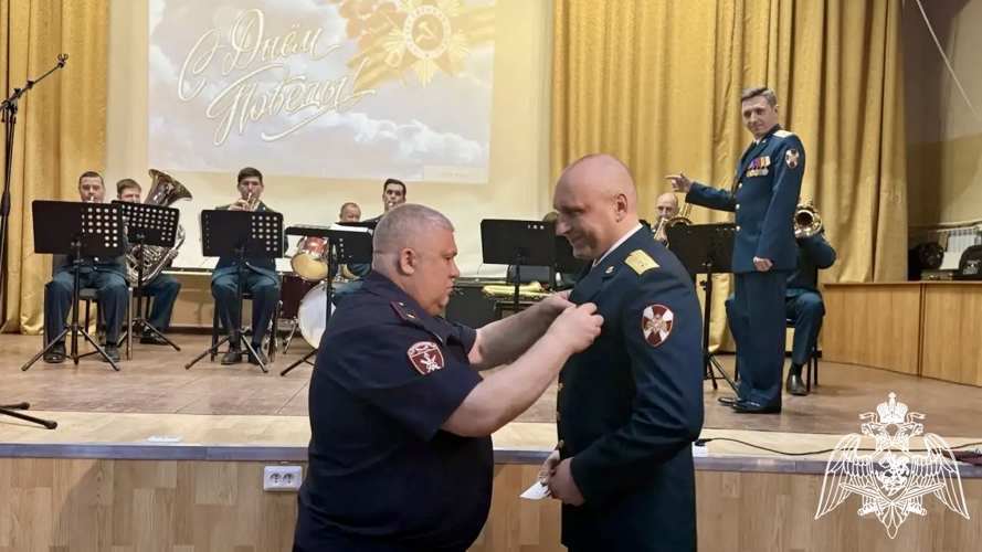В территориальном Управлении Росгвардии состоялся праздничный концерт, посвященный Дню Победы