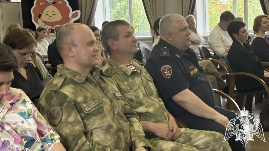 Представители Росгвардии стали почётными гостями финала региональной олимпиады «Умники и умницы земли Владимирской»