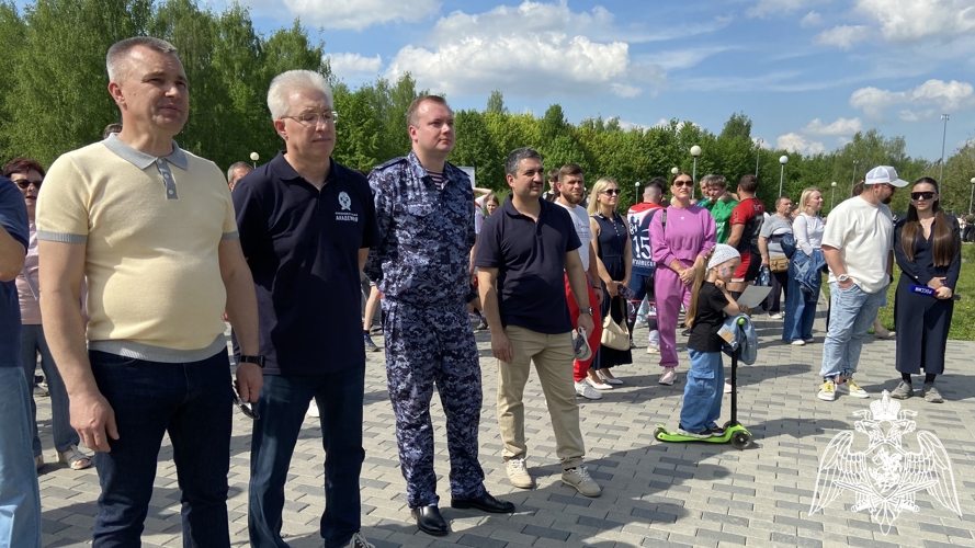 Заместитель начальника Управления Росгвардии по Владимирской области принял участие в фестивале «Доброспорт»