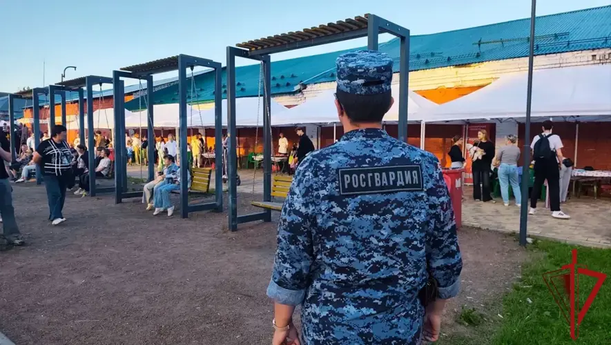 Владимирские Росгвардейцы обеспечили безопасность во время проведения мероприятий, посвященных Дню молодежи