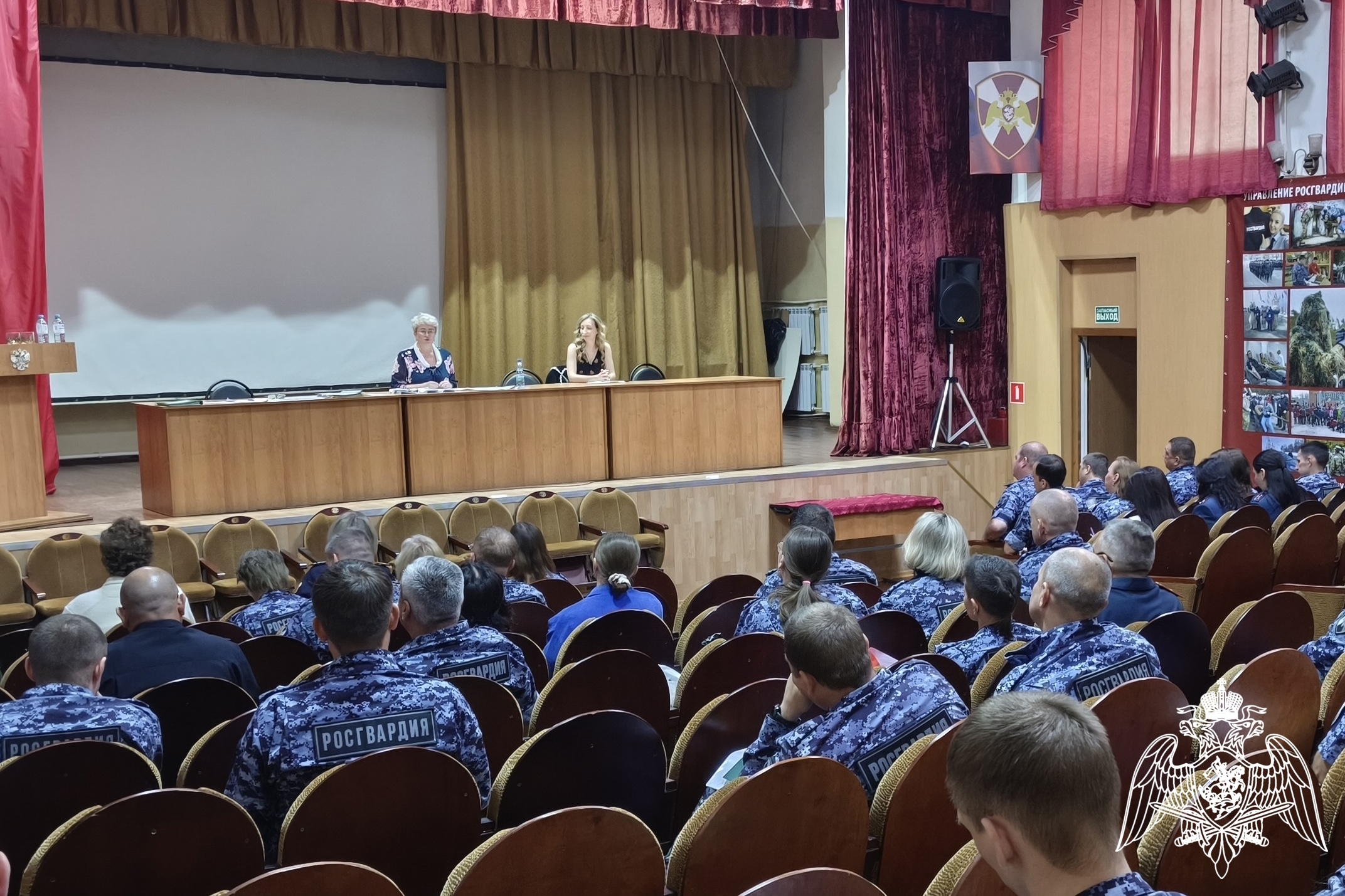 В территориальном Управлении Росгвардии прошли учебно‑методические сборы по военно‑политической работе