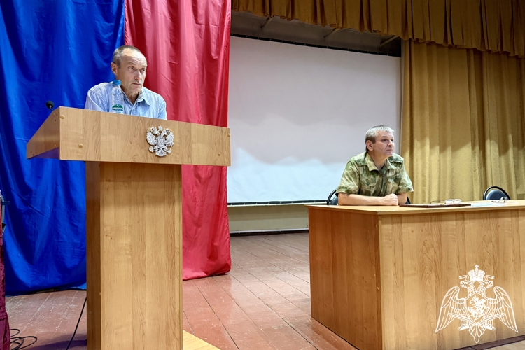 Во Владимире для сотрудников и военнослужащих Росгвардии провели профилактическую лекцию о борьбе с наркоманией
