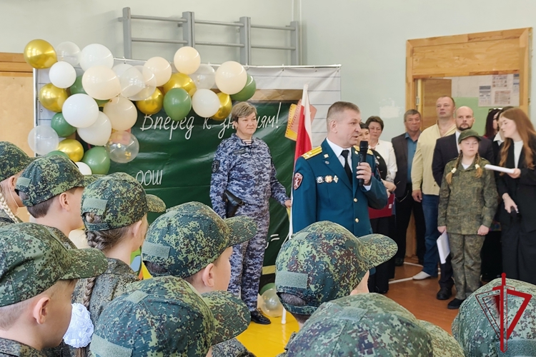 Во Владимирской области открыт кадетский класс Росгвардии