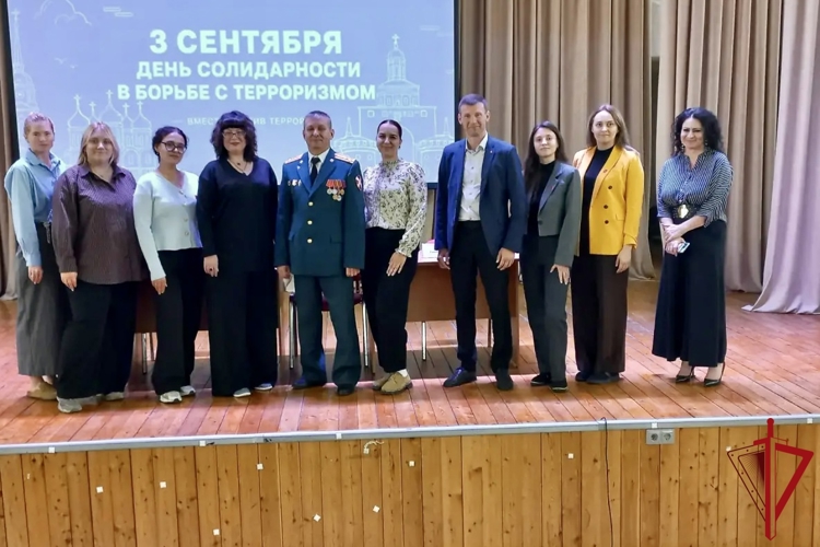 Росгвардия провела во Владимире тематические мероприятия ко Дню солидарности в борьбе с терроризмом