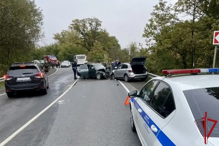  Росгвардейцы оказали помощь пострадавшим в ДТП во Владимирской области