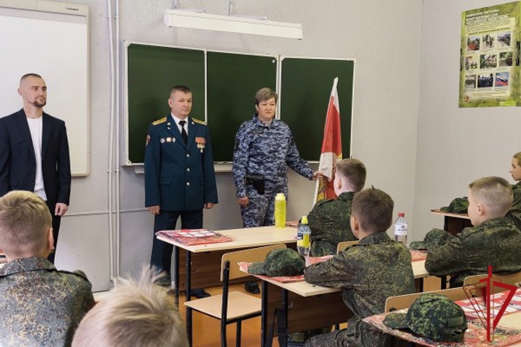 Во Владимирской области открыт кадетский класс Росгвардии